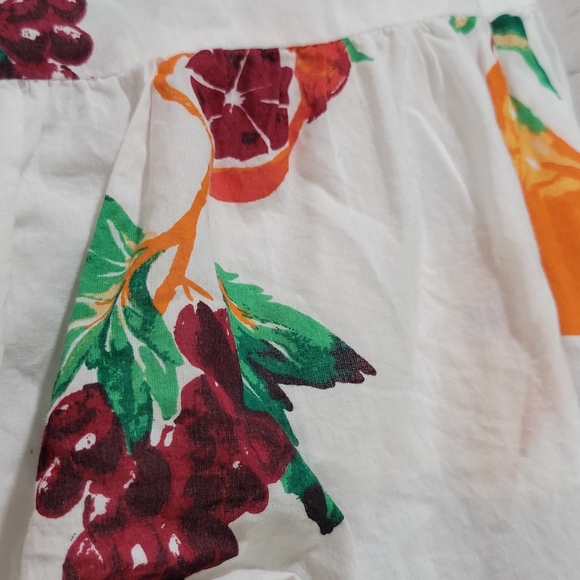 Urban Outfitters Women's Summer In Italy Off Shoulder Mini Dress Size M Colorful - Picture 11 of 16